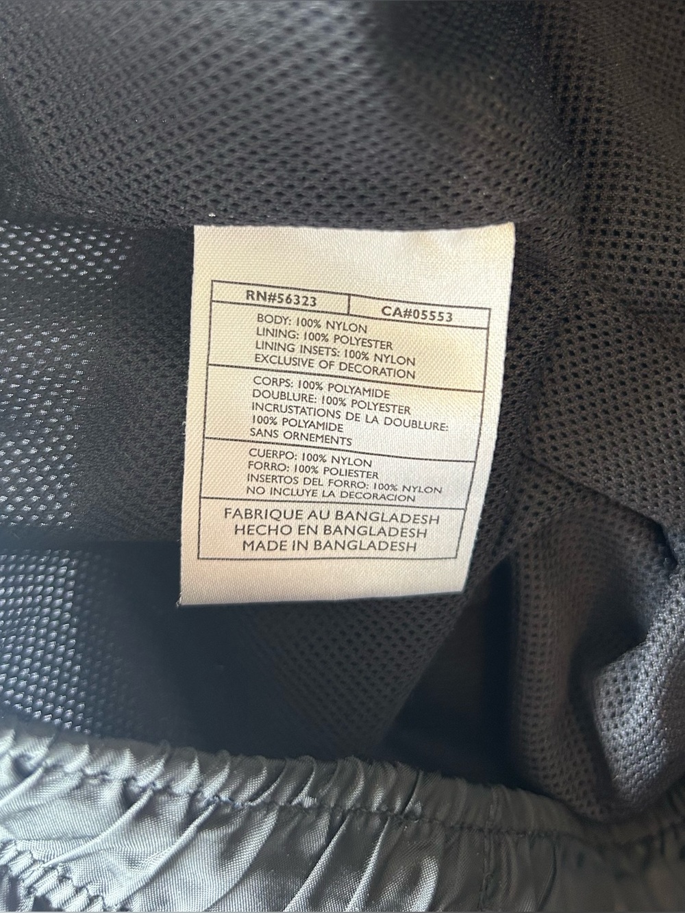 Vintage Nike Men’s Pants Sz L Track Windbreaker Nylon Zipper Cuff Adjustable Y2K - Picture 8 of 9